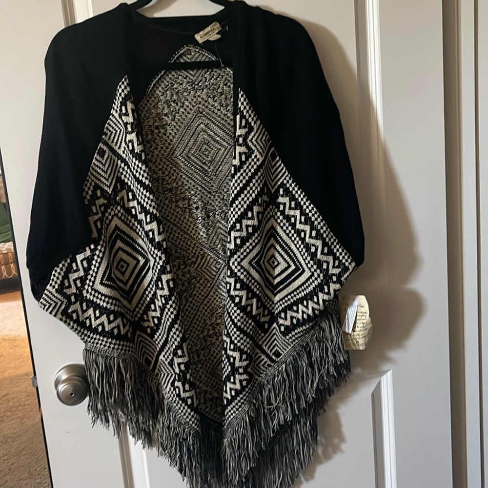 One World Open Front Cardigan 2x NWT